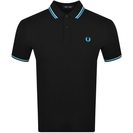 Product Image for Fred Perry Twin Tipped Polo T Shirt Black