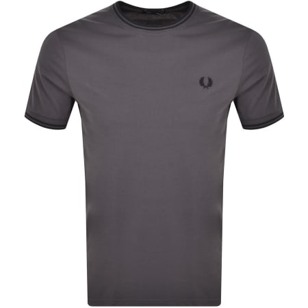 Product Image for Fred Perry Twin Tipped T Shirt Grey