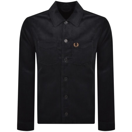 Product Image for Fred Perry Cord Overshirt Navy