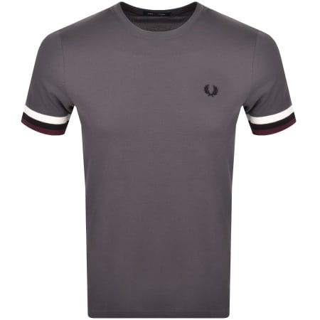 Product Image for Fred Perry Pique T Shirt Grey