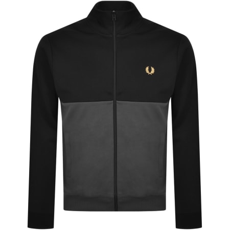 Product Image for Fred Perry Colour Block Track Top Black