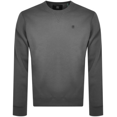 Product Image for G Star Raw Core Crew Neck Sweatshirt Grey