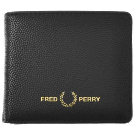Product Image for Fred Perry Scotch Grain Wallet Black