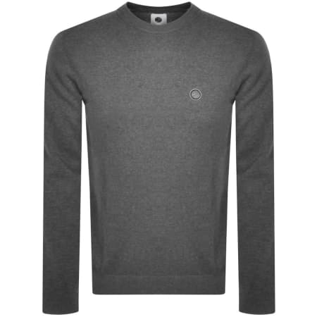 Product Image for Pretty Green Tipped Knit Jumper Grey