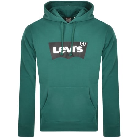 Product Image for Levis Standard Graphic Hoodie Green