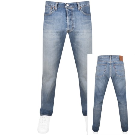 Product Image for Levis 501 Original Fit Jeans Mid Wash Blue