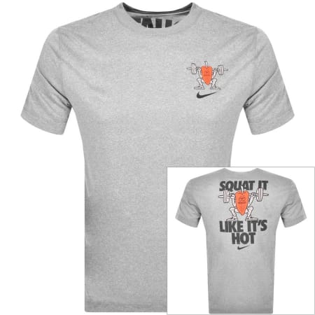 Product Image for Nike Training Dri Fit T Shirt Grey