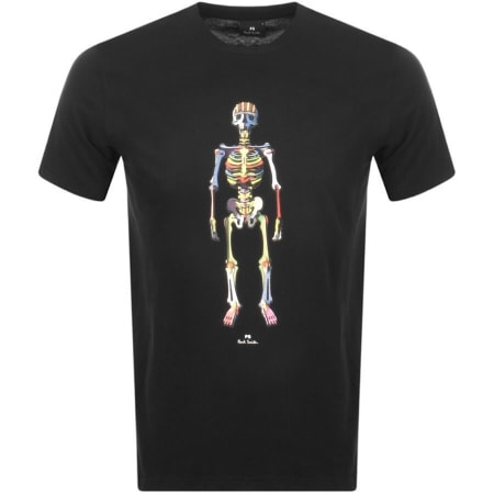 Product Image for PS By Paul Smith Skeleton T Shirt Black