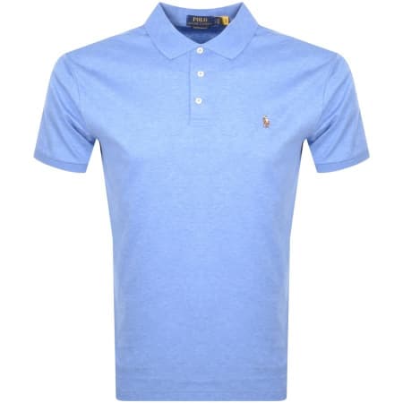 Product Image for Ralph Lauren Slim Fit Polo T Shirt Blue