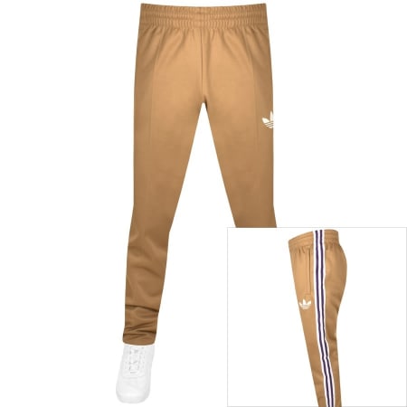 Product Image for adidas Originals Striped Jogging Bottoms Brown
