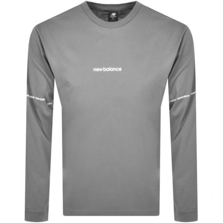 Product Image for New Balance Long Sleeve T Shirt Grey