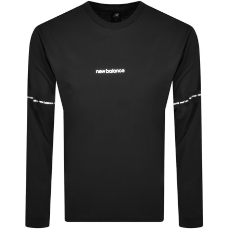 Product Image for New Balance Long Sleeve T Shirt Black