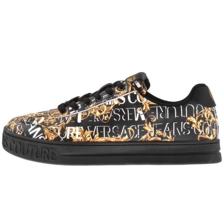 Product Image for Versace Jeans Couture Fondo Court Trainers Black