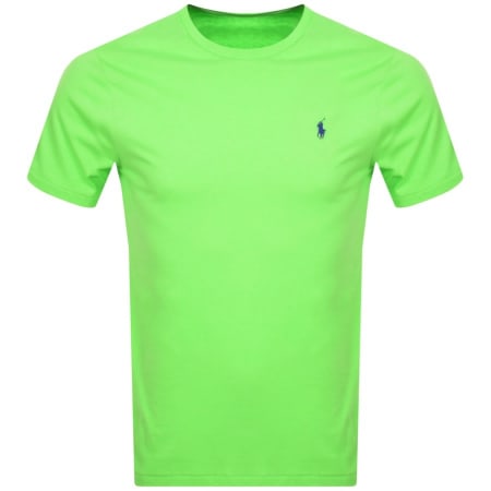 Product Image for Ralph Lauren Crew Neck Slim Fit T Shirt Green