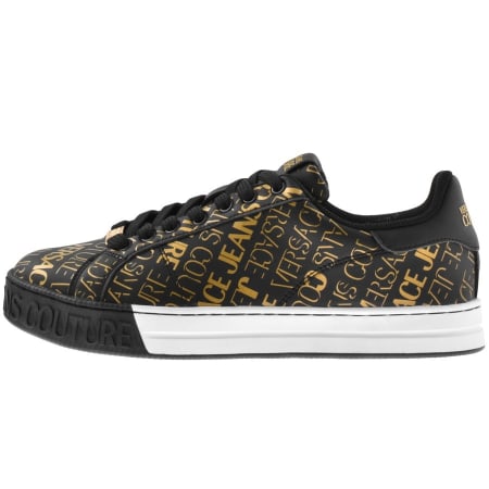 Product Image for Versace Jeans Couture Fondo Court Trainers Black