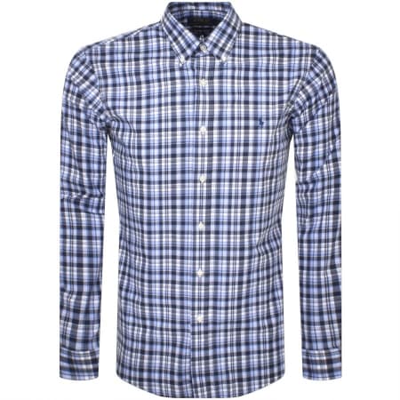 Product Image for Ralph Lauren Check Long Sleeve Shirt Navy