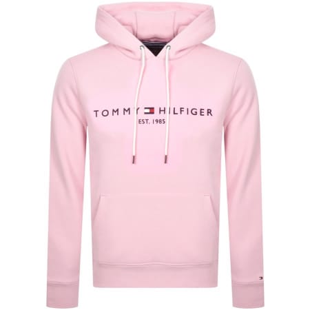 Product Image for Tommy Hilfiger Logo Hoodie Pink