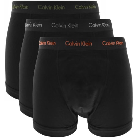 Product Image for Calvin Klein Underwear Three Pack Trunks Black
