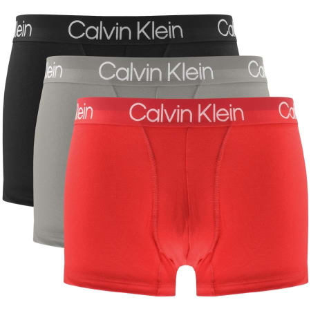 Product Image for Calvin Klein Underwear Three Pack Trunks Black