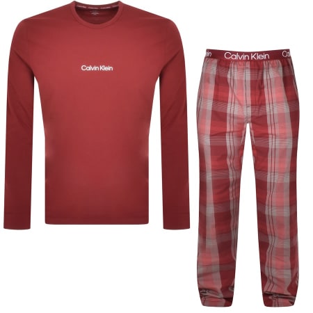 Product Image for Calvin Klein Logo Loungewear Set Red
