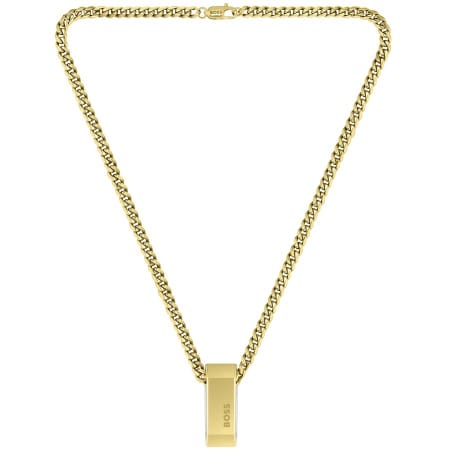 Product Image for BOSS Carter Pendant Necklace Gold