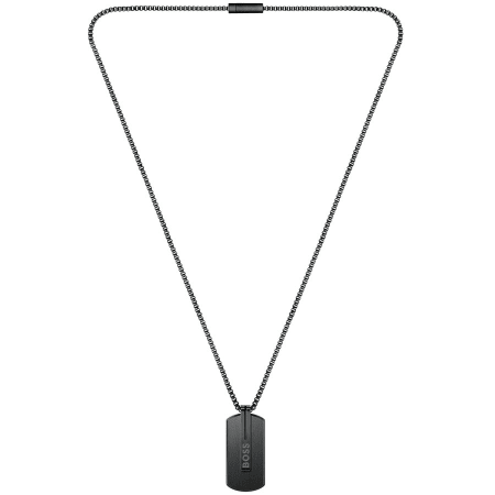Product Image for BOSS Orlado Pendant Necklace Black
