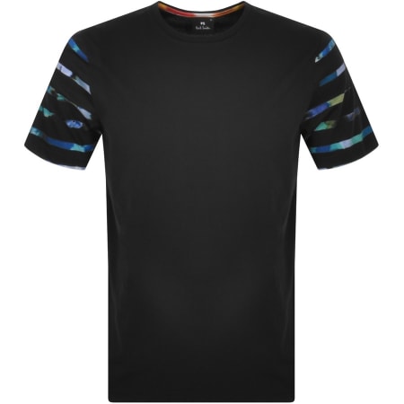 Product Image for PS By Paul Smith Colour Stripe T Shirt Black