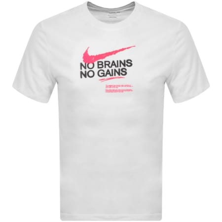 Product Image for Nike Training Logo T Shirt White