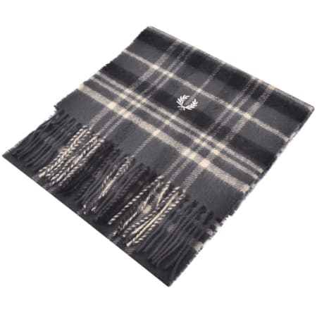 Product Image for Fred Perry Redacted Tartan Scarf Grey