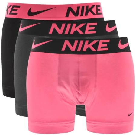 Product Image for Nike Logo Three Pack Trunks Pink