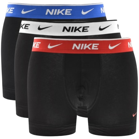 Product Image for Nike Logo Three Pack Trunks Black