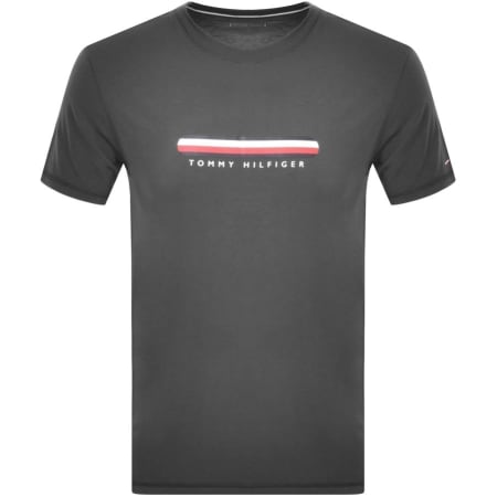 Product Image for Tommy Hilfiger Logo T Shirt Grey