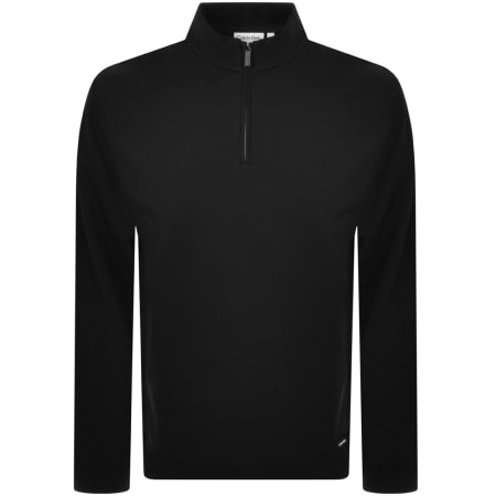 Product Image for Calvin Klein Half Zip Sweatshirt Black