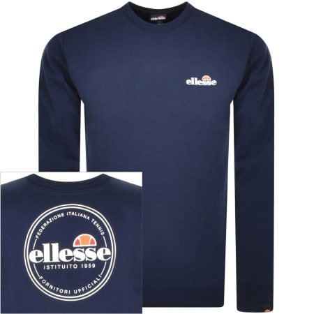 Product Image for Ellesse Deleeno Sweatshirt Navy