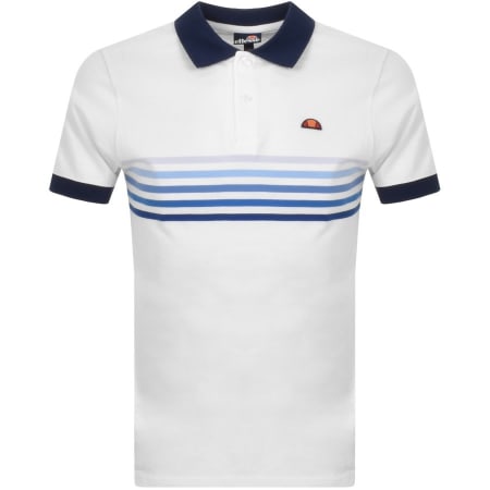 Product Image for Ellesse Formia Short Sleeved Polo T Shirt White