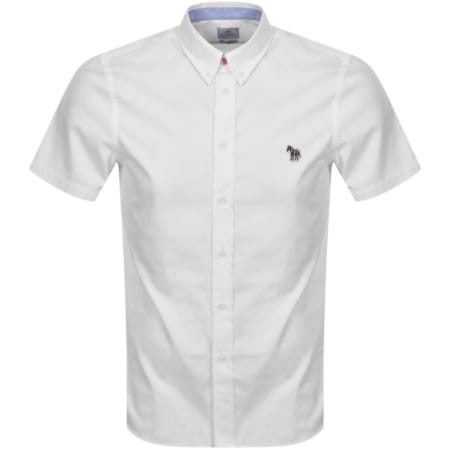 Product Image for Paul Smith Zebra Short Sleeved Shirt White