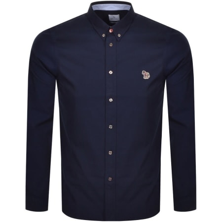 Product Image for Paul Smith Long Sleeved Tailored Shirt Navy