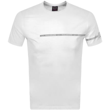 Product Image for Paul And Shark Logo T Shirt White