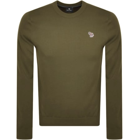Product Image for PS By Paul Smith Logo Knit Jumper Green