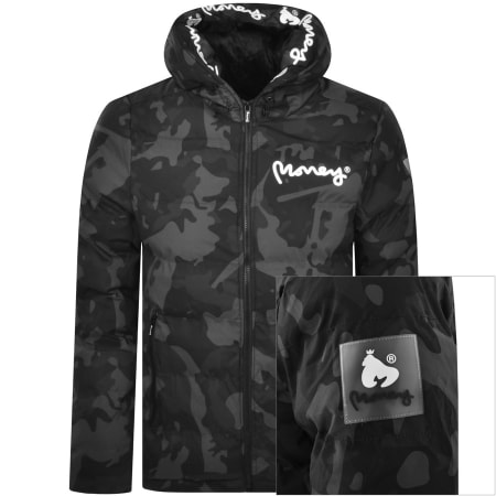 Product Image for Money Hamerton Camo Jacket Black