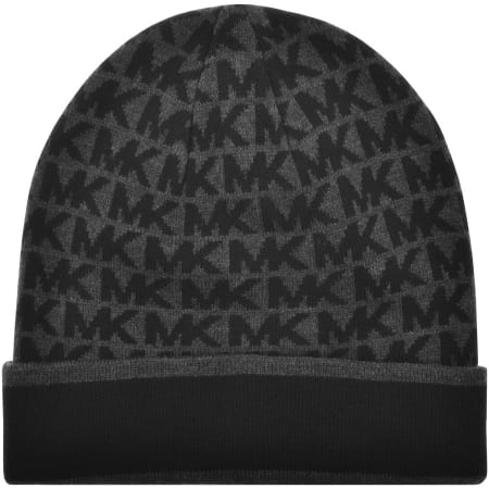 Product Image for Michael Kors Vertical Stripes Cuff Hat Black