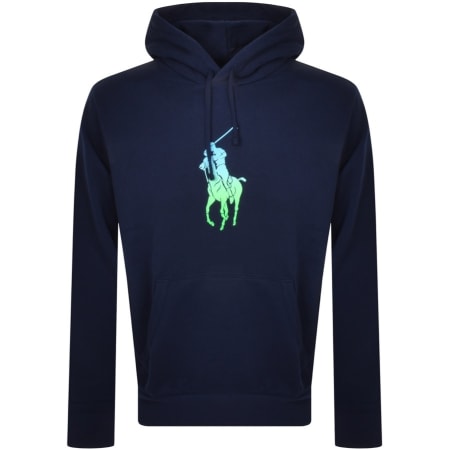 Product Image for Ralph Lauren Graphic Hoodie Navy