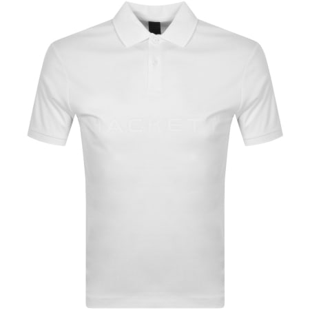 Product Image for Hackett Heritage Polo T Shirt White