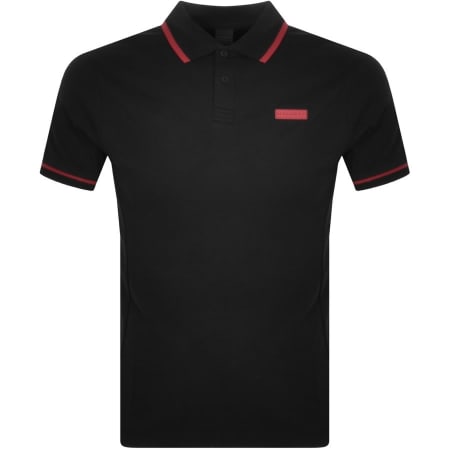Product Image for Hackett Heritage Badge Polo T Shirt Black