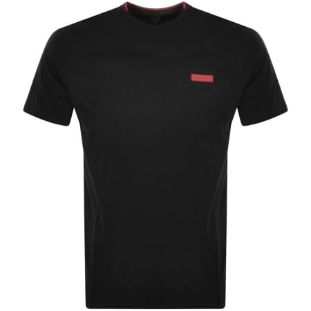 Product Image for Hackett London Logo T Shirt black
