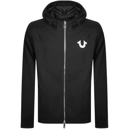 Product Image for True Religion Hooded Windbreaker Jacket Black