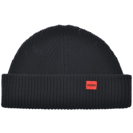 Product Image for HUGO Xaro Beanie Knit Hat Navy