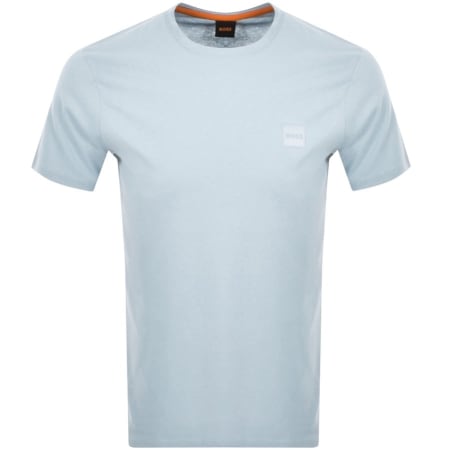 Product Image for BOSS Tales Logo T Shirt Blue