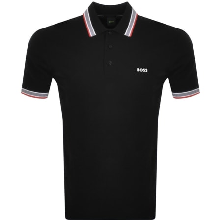 Product Image for BOSS Paddy Polo T Shirt Black