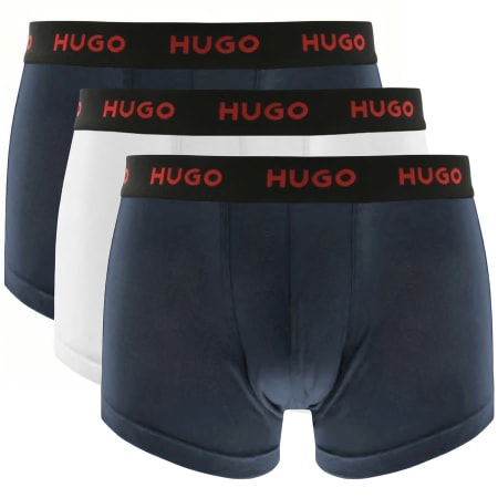 Product Image for HUGO Triple Pack Trunks Navy